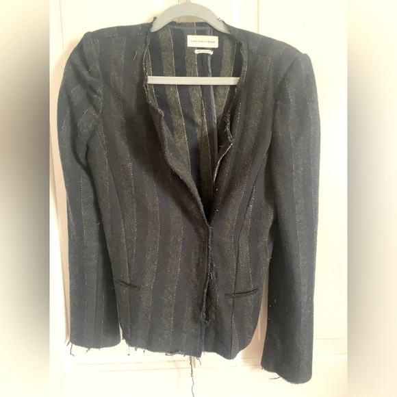 Isabel Marant Jackets & Blazers - Marant Wool distressed striped blazer